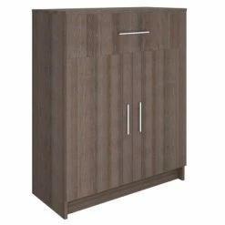 VidaXL Buffet Aggloméré 71x35x88 cm Chêne Sonoma gris