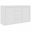 VidaXL Buffet Blanc 120x36x69 cm Aggloméré
