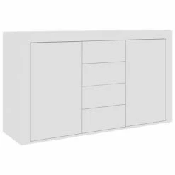 VidaXL Buffet Blanc 120x36x69 cm Aggloméré