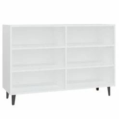 VidaXL Buffet Blanc 103,5x35x70 cm Aggloméré
