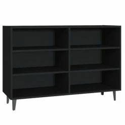VidaXL Buffet Noir 103,5x35x70 cm Aggloméré