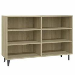 VidaXL Buffet Chêne sonoma 103,5x35x70 cm Aggloméré