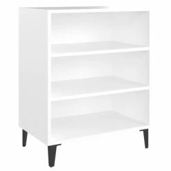 VidaXL Buffet Blanc 57x35x70 cm Aggloméré