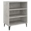 VidaXL Buffet Gris béton 57x35x70 cm Aggloméré