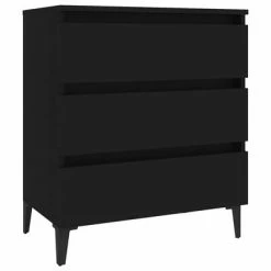 VidaXL Buffet Noir 60x35x69 cm Aggloméré