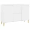 VidaXL Buffet Blanc 103,5x35x70 cm Aggloméré