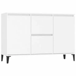 VidaXL Buffet Blanc 104x35x70 cm Aggloméré