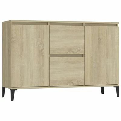 VidaXL Buffet Chêne sonoma 104x35x70 cm Aggloméré 1 VidaXL Buffet Chêne sonoma 104x35x70 cm Aggloméré