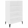 VidaXL Buffet Blanc 57x35x90 cm Aggloméré
