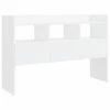 VidaXL Buffet Blanc 105x30x70 cm Aggloméré