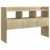 VidaXL Buffet Chêne sonoma 105x30x70 cm Aggloméré