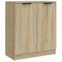 VidaXL Buffet Chêne sonoma 60x30x70 cm Bois d'ingénierie
