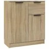 VidaXL Buffet Chêne sonoma 60x30x70 cm Bois d'ingénierie