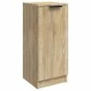 VidaXL Buffet Chêne sonoma 30x30x70 cm Bois d'ingénierie