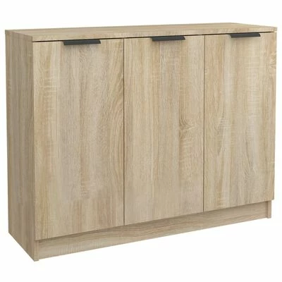 VidaXL Buffet Chêne sonoma 90,5x30x70 cm Bois d'ingénierie 1 VidaXL Buffet Chêne sonoma 90,5x30x70 cm Bois d'ingénierie