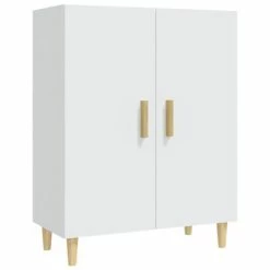 VidaXL Buffet Blanc 70x34x90 cm Bois d'ingénierie