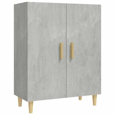 VidaXL Buffet Gris béton 70x34x90 cm Bois d'ingénierie 1 VidaXL Buffet Gris béton 70x34x90 cm Bois d'ingénierie