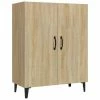 VidaXL Buffet Chêne sonoma 70x34x90 cm Bois d'ingénierie