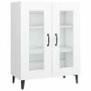 VidaXL Buffet Blanc 69,5x34x90 cm Bois d'ingénierie