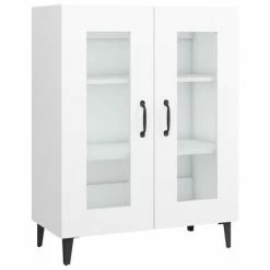 VidaXL Buffet Blanc 69,5x34x90 cm Bois d'ingénierie