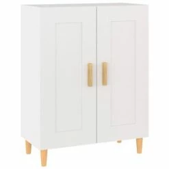 VidaXL Buffet Blanc 69,5x34x90 cm Bois d'ingénierie