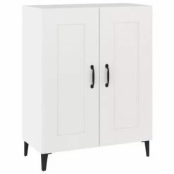 VidaXL Buffet Blanc 69,5x34x90 cm Bois d'ingénierie