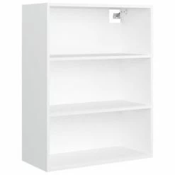 VidaXL Armoire murale suspendue Blanc 69,5x32,5x90 cm