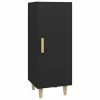 VidaXL Buffet Noir 34,5x34x90 cm Bois d'ingénierie