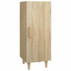 VidaXL Buffet Chêne sonoma 34,5x34x90 cm Bois d'ingénierie