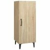 VidaXL Buffet Chêne sonoma 34,5x34x90 cm Bois d'ingénierie