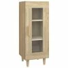 VidaXL Buffet Chêne sonoma 34,5x34x90 cm Bois d'ingénierie
