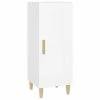 VidaXL Buffet Blanc 34,5x34x90 cm Bois d'ingénierie