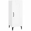 VidaXL Buffet Blanc 34,5x34x90 cm Bois d'ingénierie