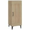 VidaXL Buffet Chêne sonoma 34,5x34x90 cm Bois d'ingénierie