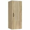 VidaXL Armoire suspendue Chêne Sonoma 34,5x34x90 cm Bois d'ingénierie