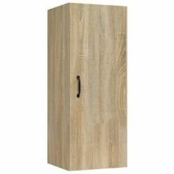 VidaXL Armoire suspendue Chêne Sonoma 34,5x34x90 cm Bois d'ingénierie
