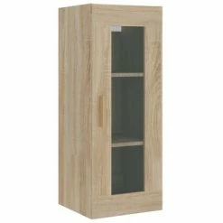 VidaXL Armoire murale suspendue Chêne Sonoma 34,5x34x90 cm
