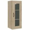 VidaXL Armoire murale suspendue Chêne Sonoma 34,5x34x90 cm