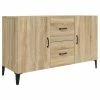 VidaXL Buffet Chêne sonoma 100x36x60 cm Bois d'ingénierie