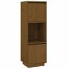 VidaXL Buffet Marron miel 38x35x117 cm Bois massif de pin