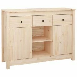 VidaXL Buffet 100x35x74,5 cm Bois massif de pin