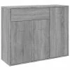 VidaXL Buffet Sonoma gris 88x30x70 cm Bois d'ingénierie