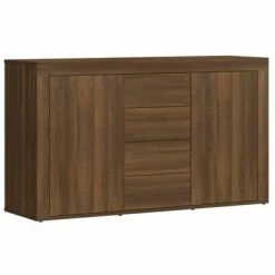 VidaXL Buffet Chêne marron 120x36x69 cm Bois d'ingénierie