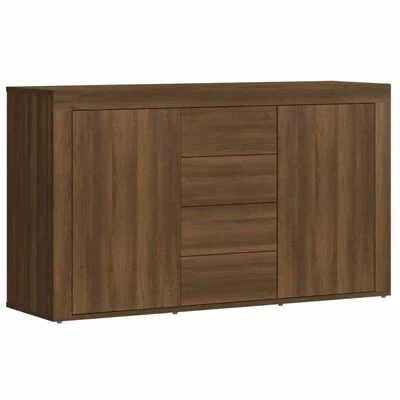 VidaXL Buffet Chêne marron 120x36x69 cm Bois d'ingénierie 1 VidaXL Buffet Chêne marron 120x36x69 cm Bois d'ingénierie