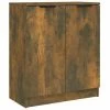 VidaXL Buffet Chêne fumé 60x30x70 cm Bois d'ingénierie