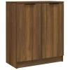 VidaXL Buffet Chêne marron 60x30x70 cm Bois d'ingénierie
