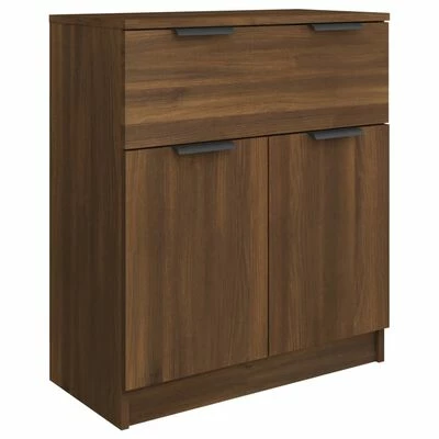 VidaXL Buffet Chêne marron 60x30x70 cm Bois d'ingénierie 1 VidaXL Buffet Chêne marron 60x30x70 cm Bois d'ingénierie