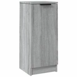 VidaXL Buffet Sonoma gris 30x30x70 cm Bois d'ingénierie