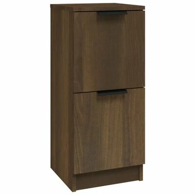 VidaXL Buffet Chêne marron 30x30x70 cm Bois d'ingénierie 1 VidaXL Buffet Chêne marron 30x30x70 cm Bois d'ingénierie