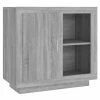 VidaXL Buffet Sonoma gris 80x40x75 cm